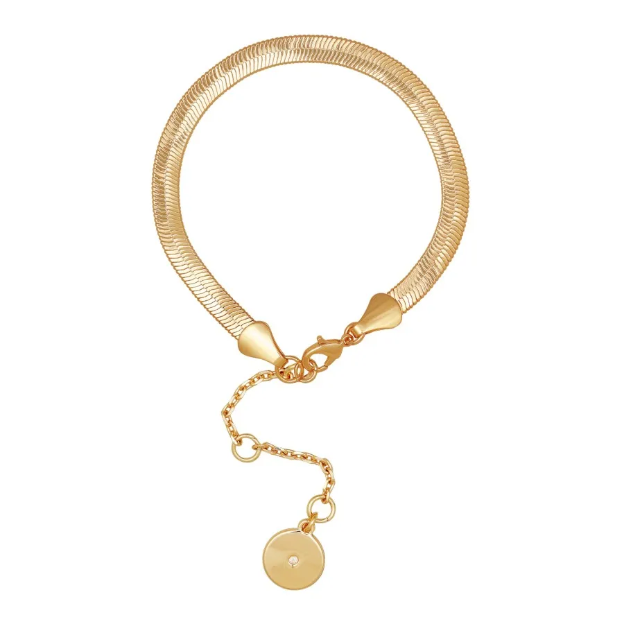Vince Camuto Bracelets bracciale oro spina di pesce 19 cm