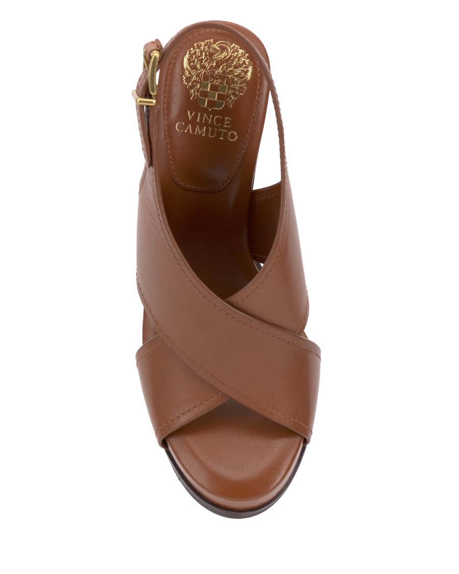 Vince Camuto Chlea sandali plateau tacco blocco slingback