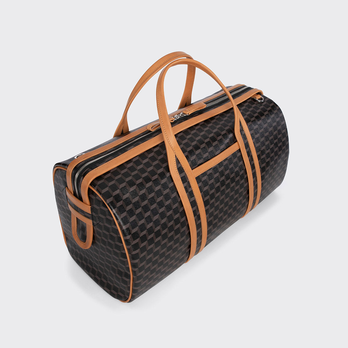 Pierre Hardy Cab borsa viaggio maxi pelle nero TU