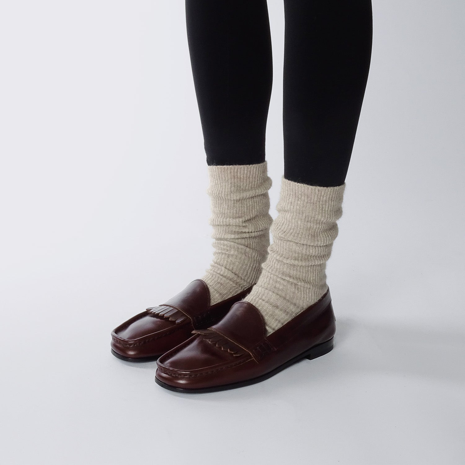 Pierre Hardy Ethan AHE1 loafer donna bordeaux pelle