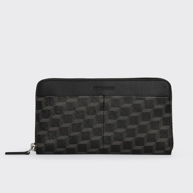 Pierre Hardy Aoyama Portafoglio Maxi Nero Zip TU Cube
