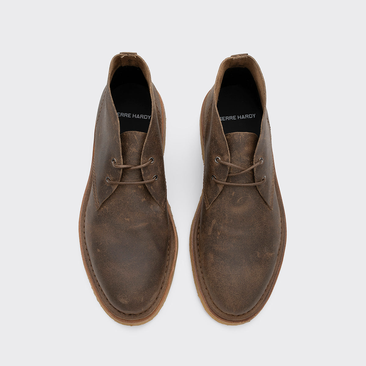 Pierre Hardy Antoine desert boot uomo marrone pelle