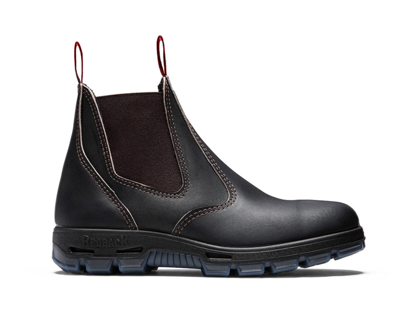 Redback Bonsall Stivali pelle marrone claret idrorepellenti