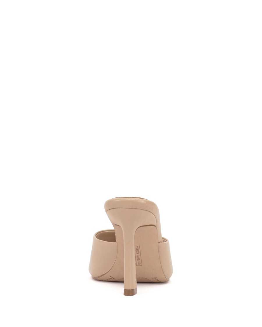 Vince Camuto Paigely mule donna punta aperta tacco svasato