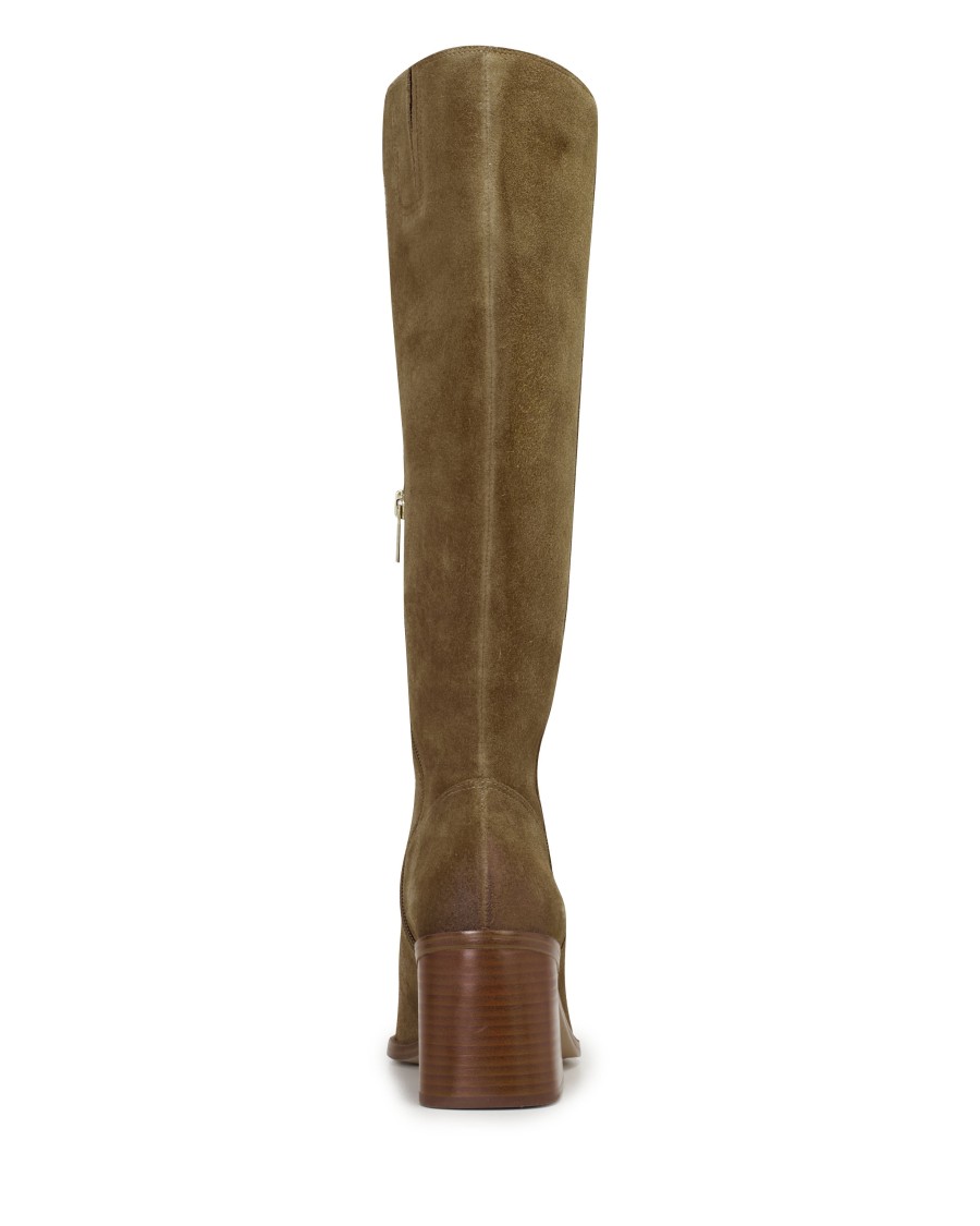 Vince Camuto Sangeti Stivale Alto Donna Tacco Largo