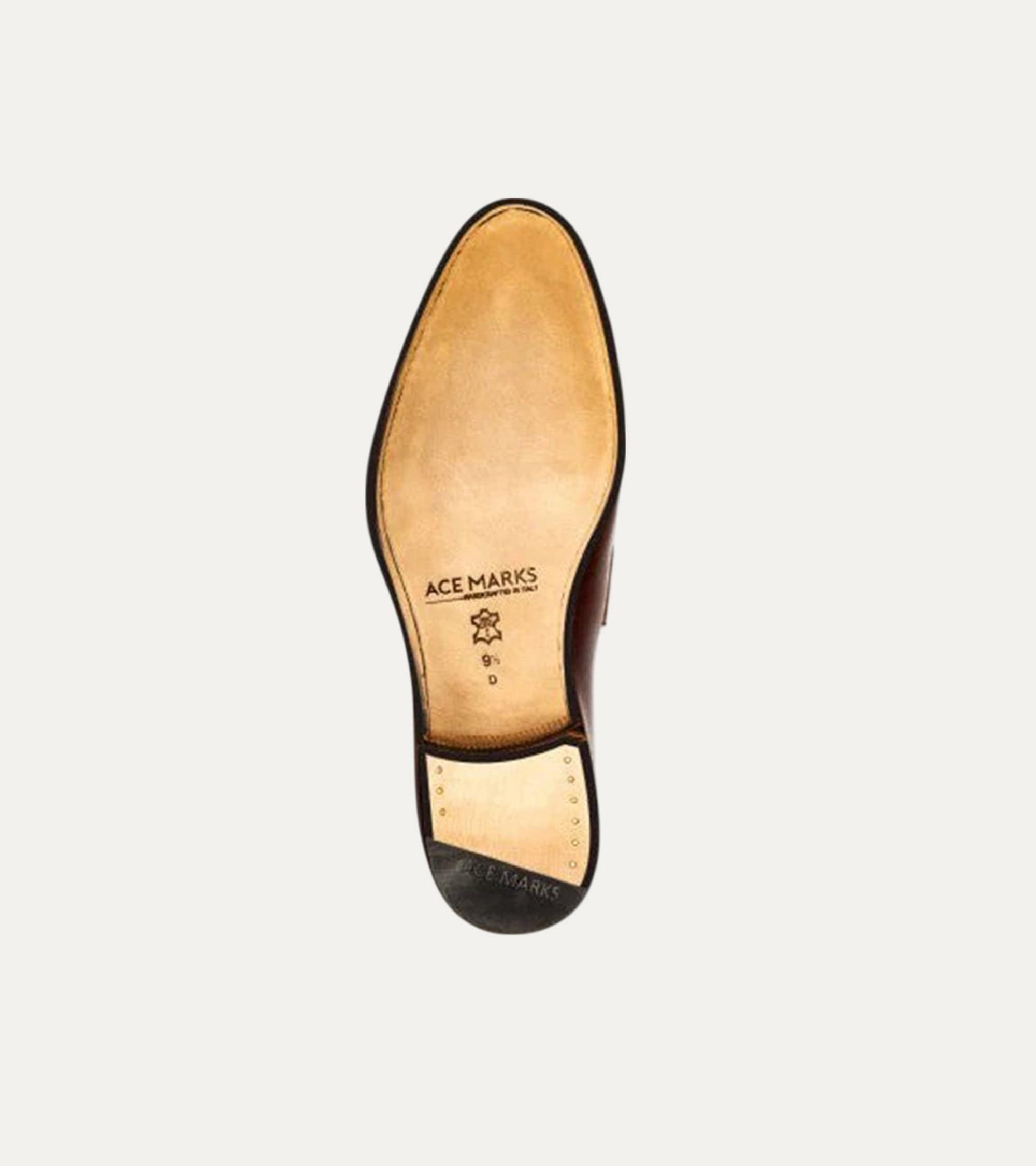 Ace Marks Griffin oxford uomo diablo bordeaux pelle