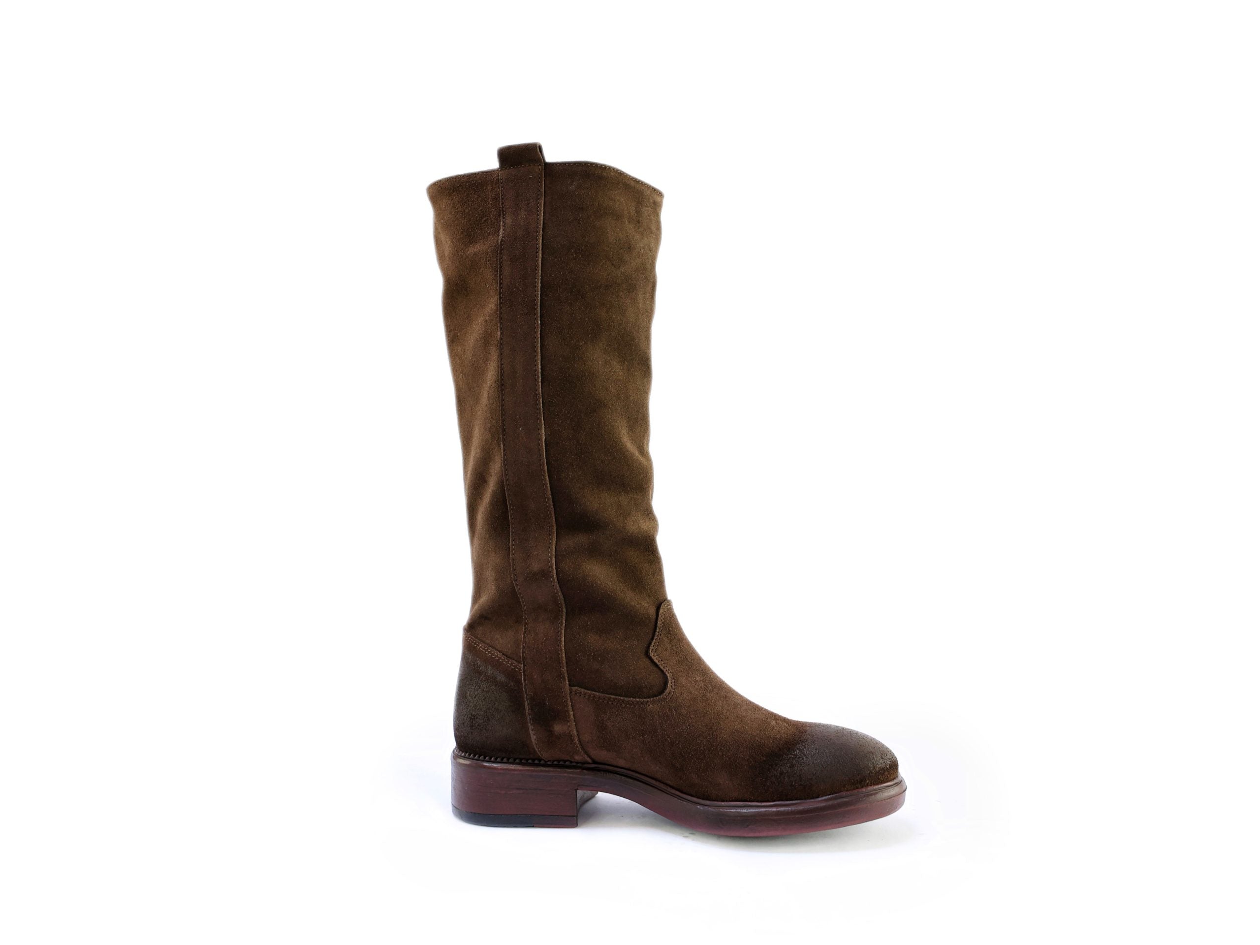 Ton Goût Baby Chestnut stivaletti donna camoscio 34 cm