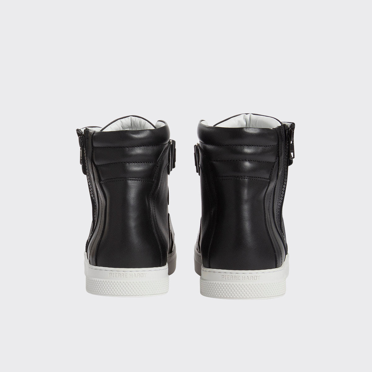 Pierre Hardy 112 sneakers alte uomo nere pelle