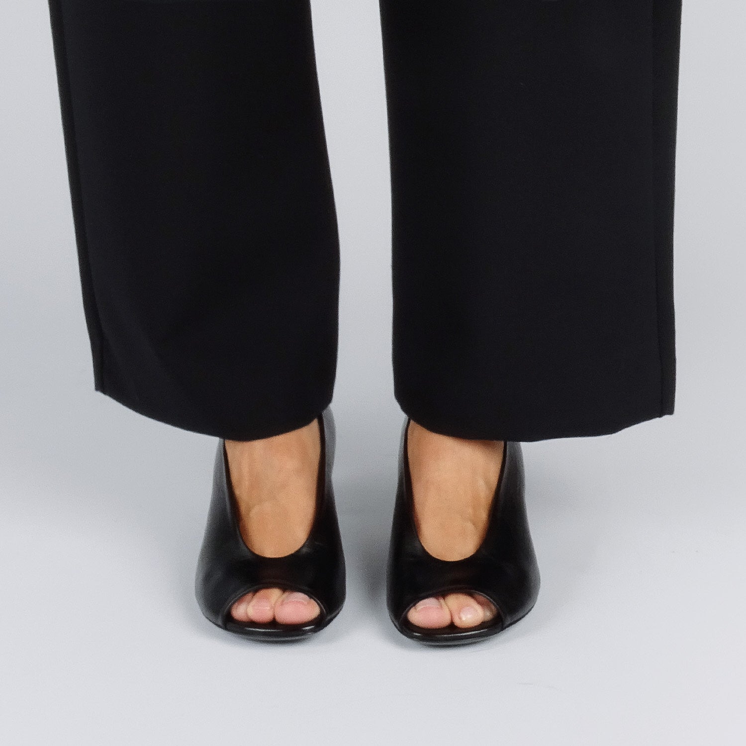 Pierre Hardy Karen Pump decollete peep toe nero 60 mm