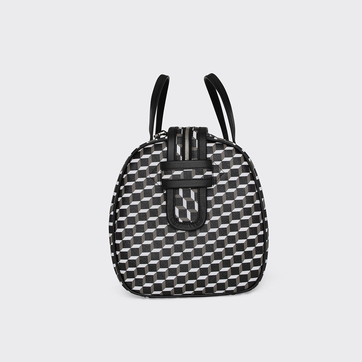 Pierre Hardy Cab borsone viaggio nero maxi pelle