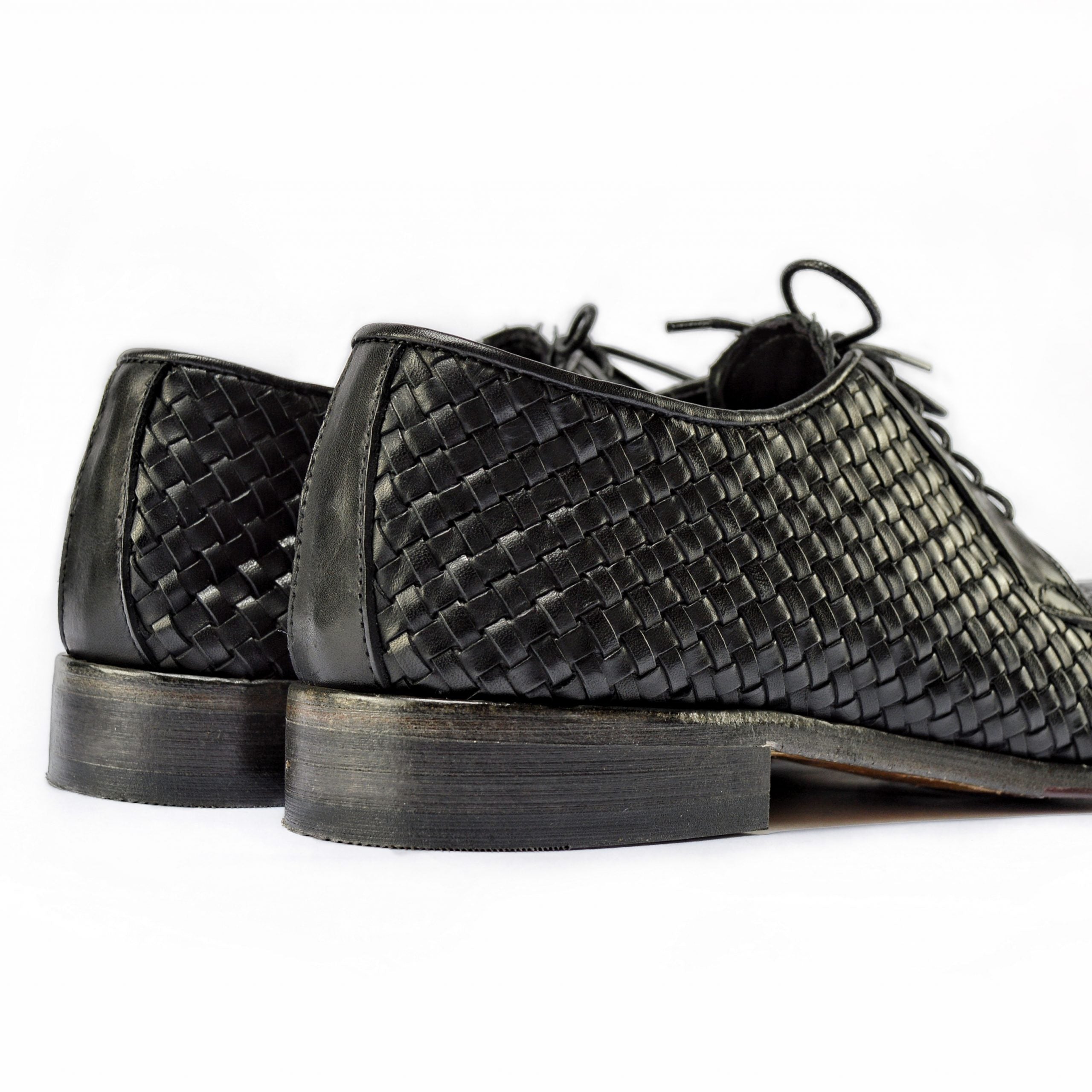 Ton Goût Derby Ciro scarpe derby nere 42 pelle intrecciata