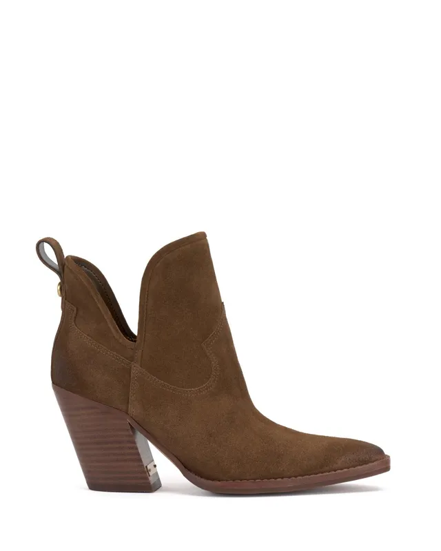 Vince Camuto Phaidra Stivaletto Western Tacco Blocco