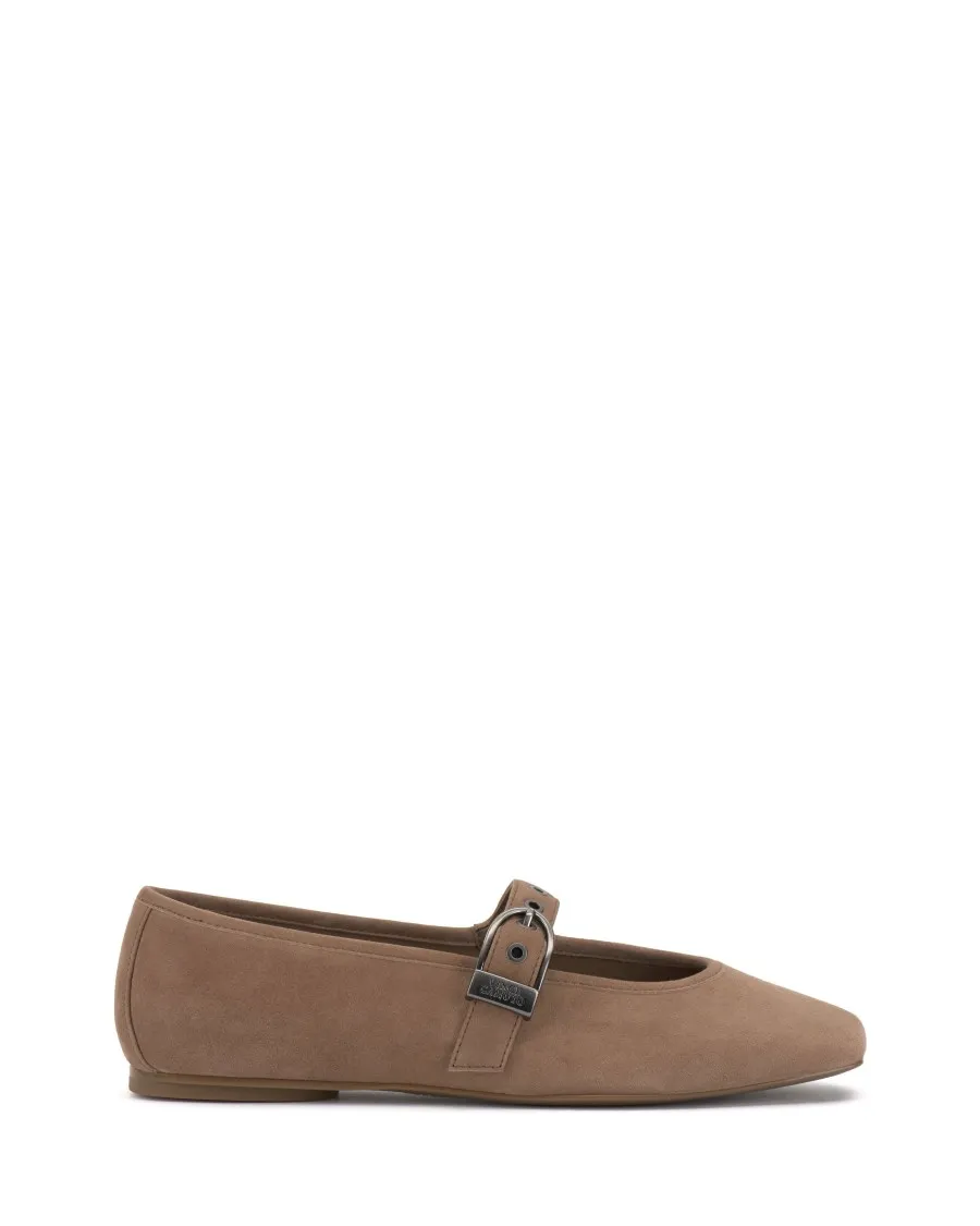 Vince Camuto Vinica Mary Jane Ballerina Donna Pelle