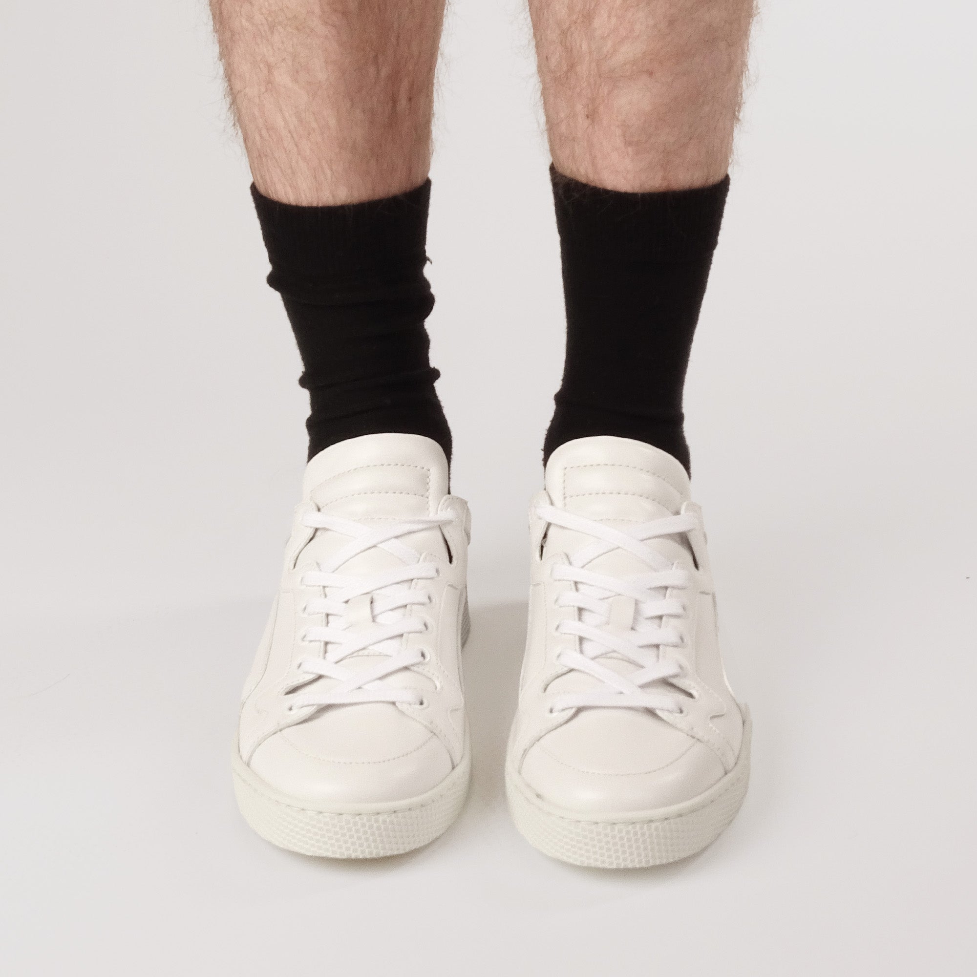 Pierre Hardy Alpha sneakers uomo bianche pelle suola gomma