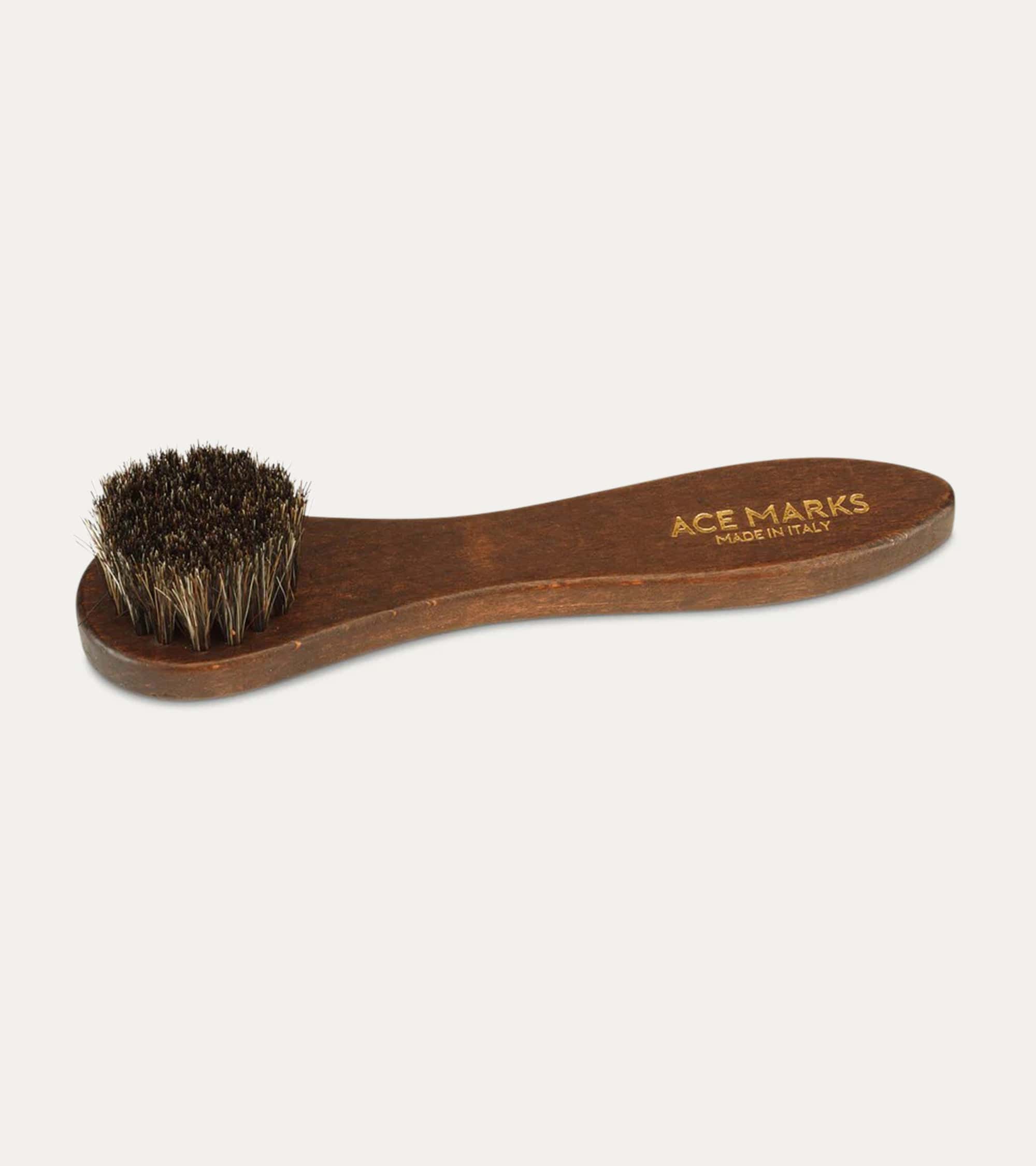 Ace Marks Shoe Care Kit cura scarpe pelle nero set completo