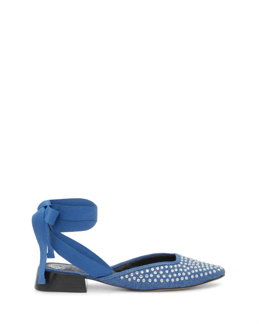 Vince Camuto Kayla Ballerine Strass Tacco Basso