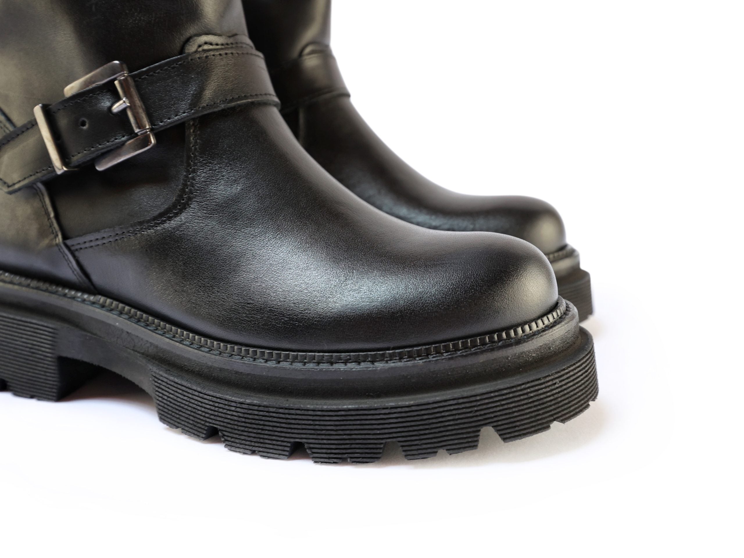 Ton Goût Trend stivaletti donna pelle nero altezza 25 cm