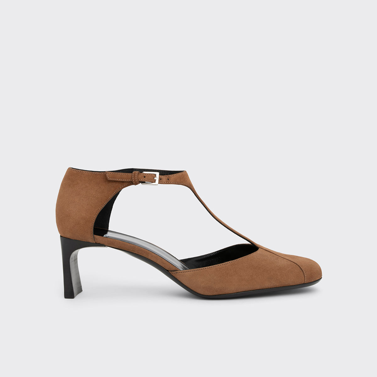 Pierre Hardy Sylvia décolleté marrone tacco 55 cinturino T
