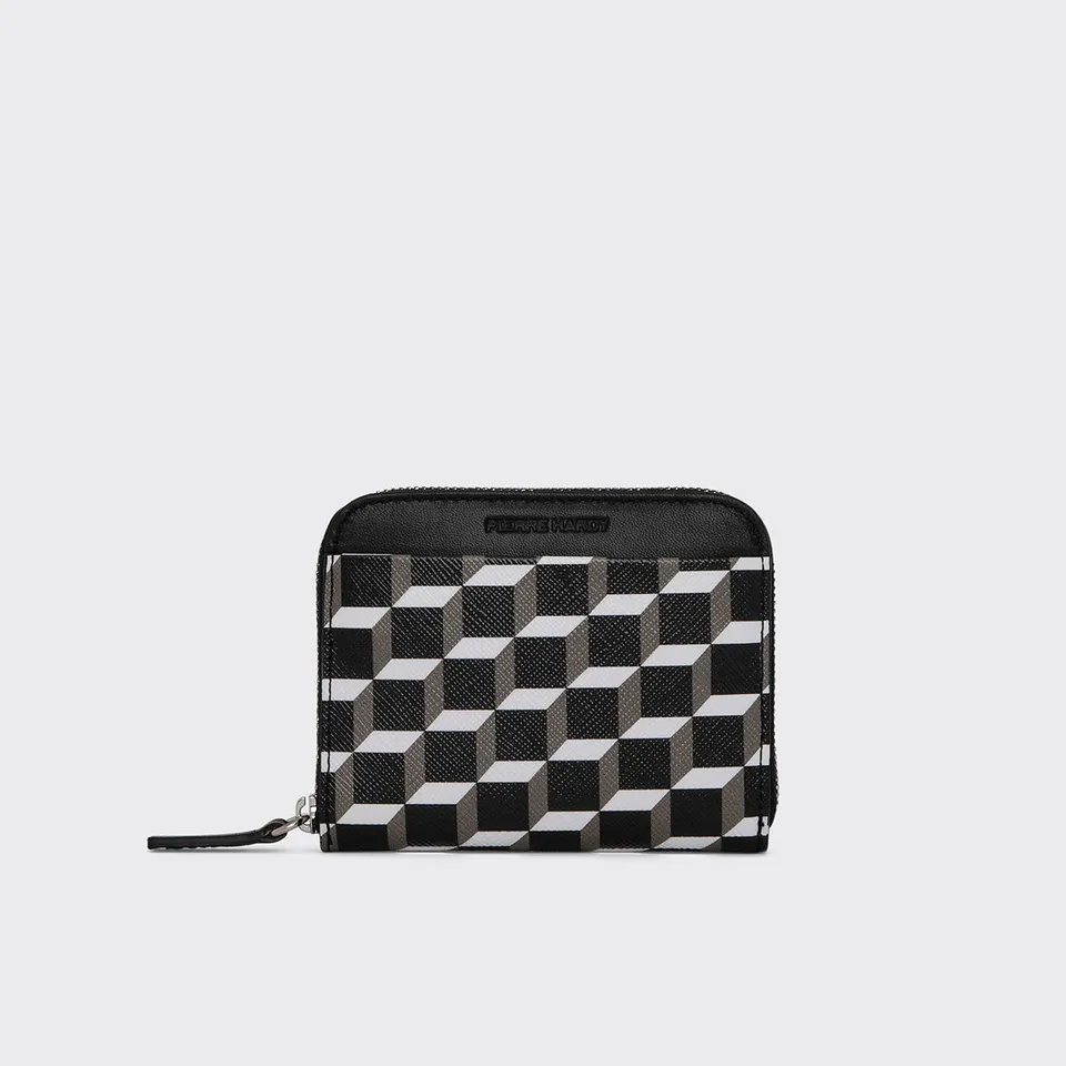 Pierre Hardy Ginza portamonete pelle nero TU zip