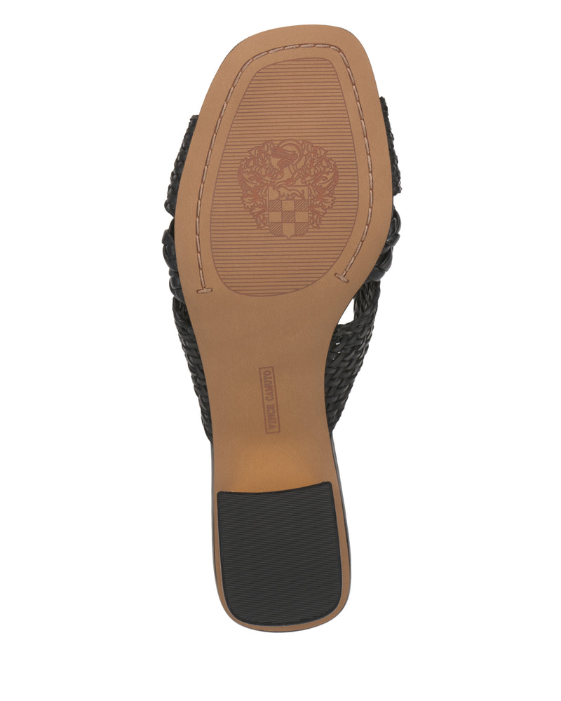 Vince Camuto Atemly Sandalo Nodo Tacco Blocco