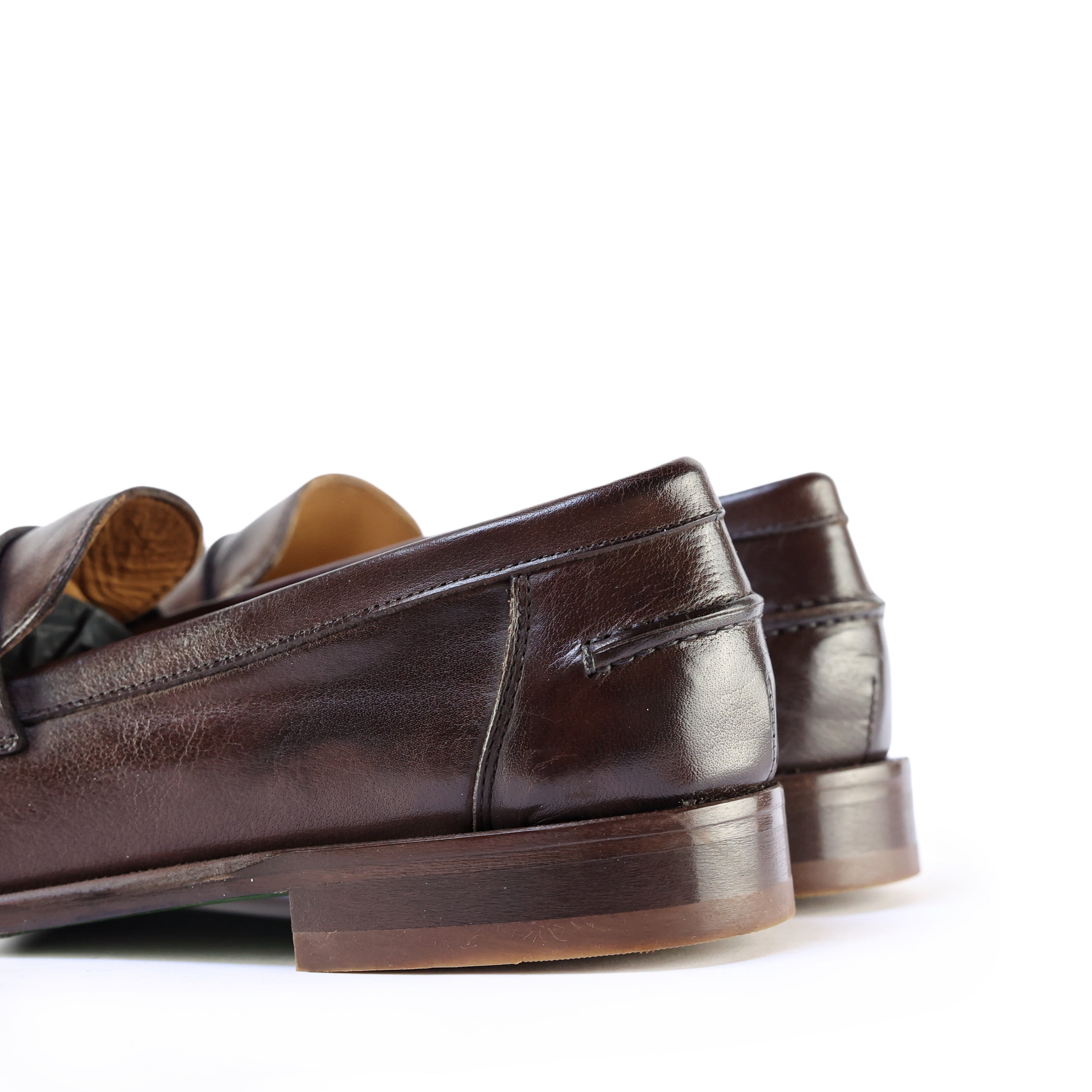 Ton Goût Karma D-4 mocassino uomo bufalo fondente 40