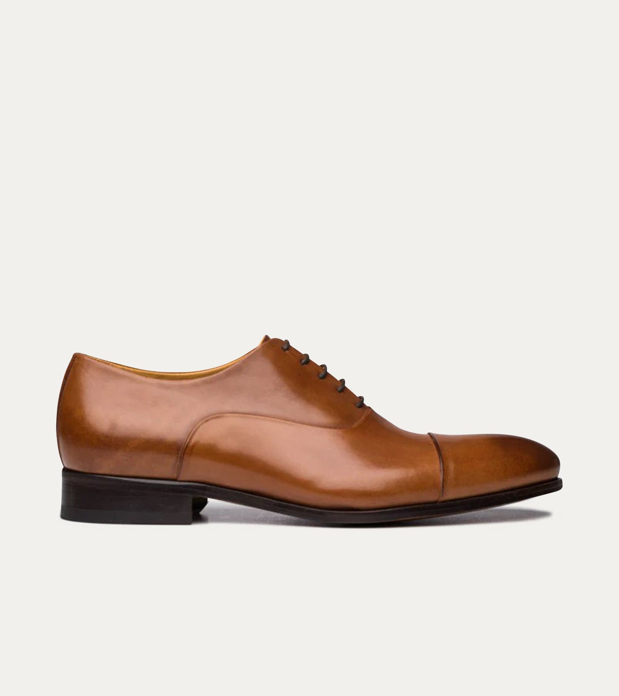 Ace Marks Griffin oxford uomo siena marrone pelle