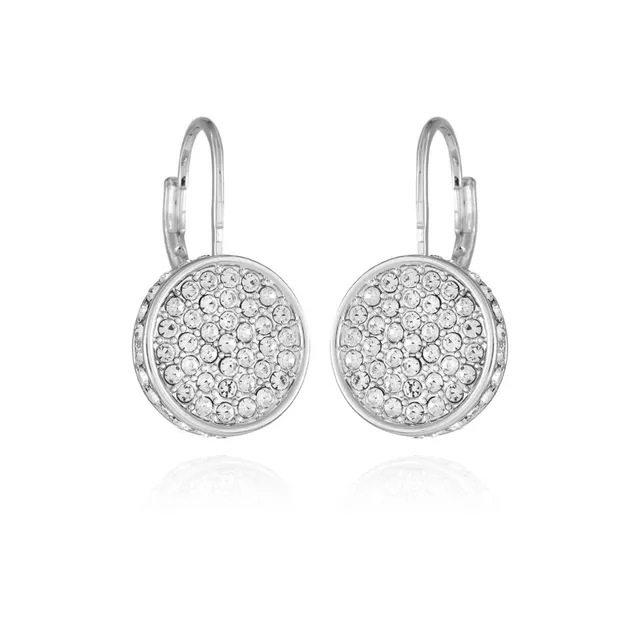 Vince Camuto orecchini moneta argento pietra vetro
