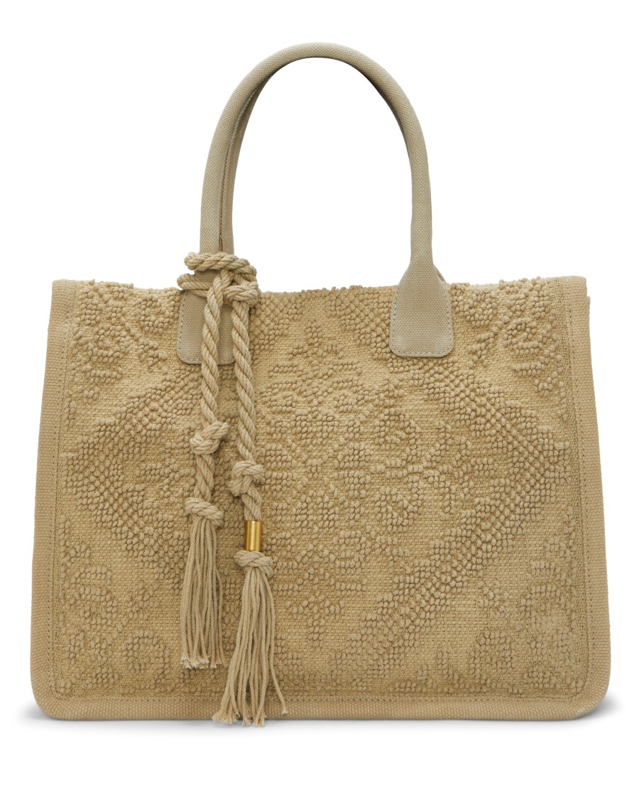 Vince Camuto Orla borsa tote tela oversize manici arrotolati