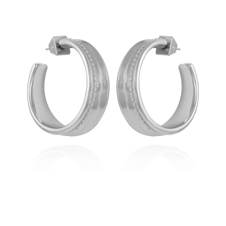Vince Camuto Earrings Orecchini a cerchio spessi argento