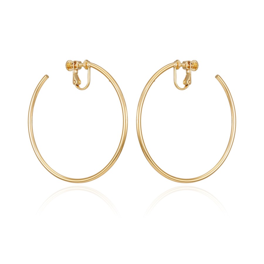 Vince Camuto Earrings Orecchini Cerchio Aperto Grandi Clip