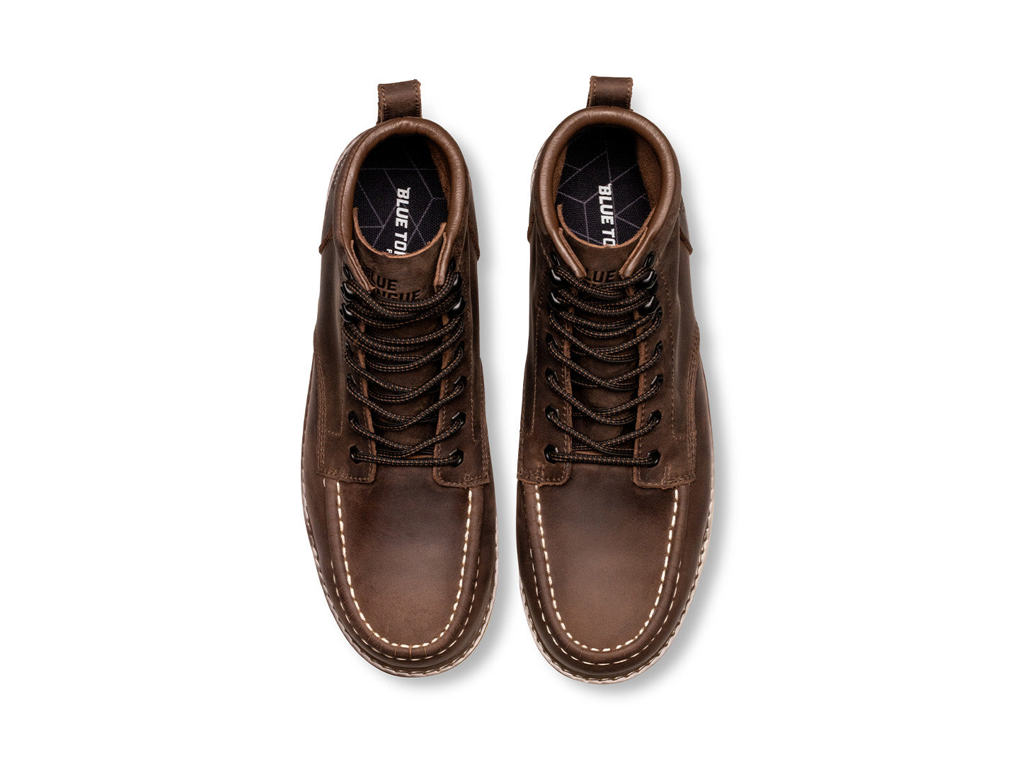 Redback Toro scarponi lavoro pelle marrone moc toe