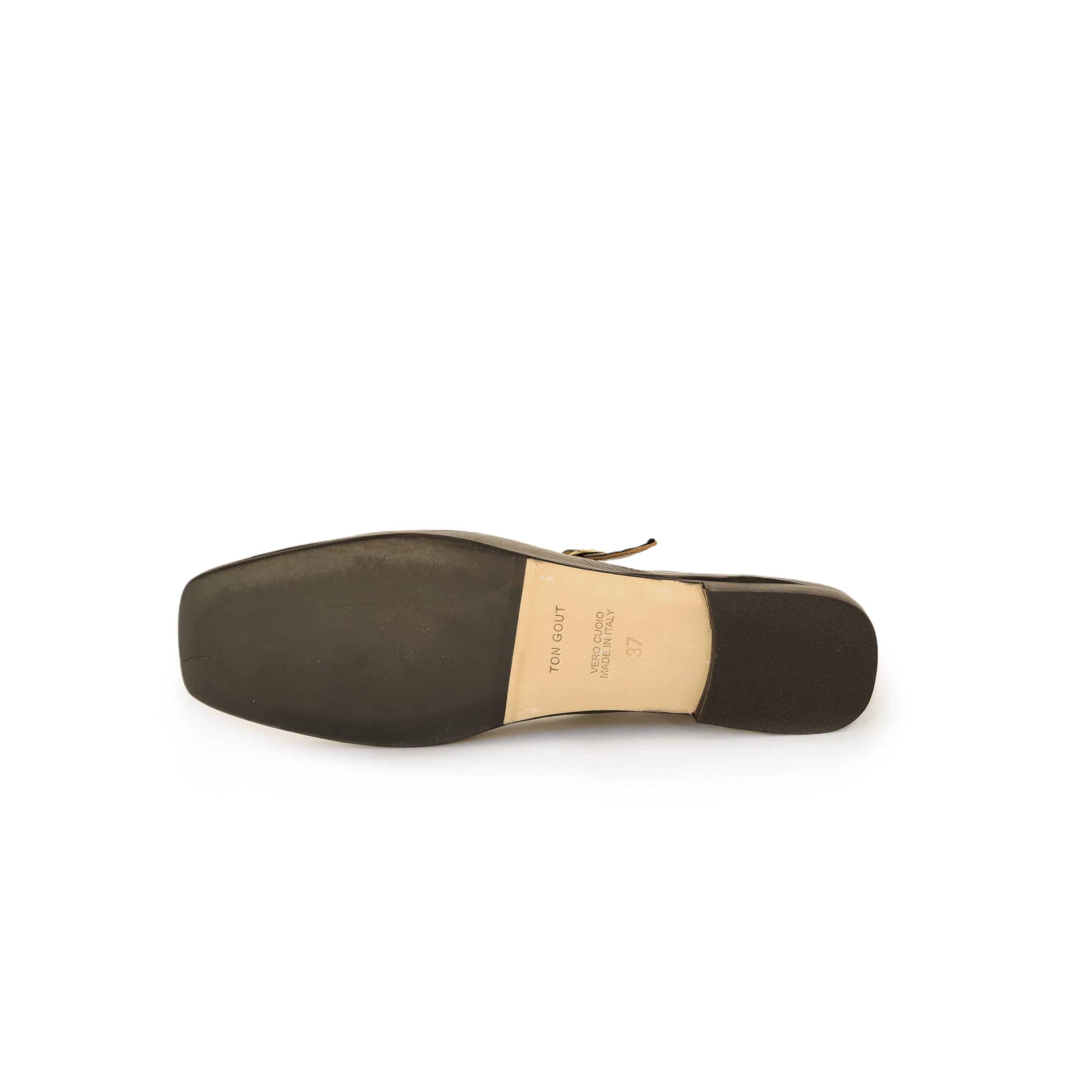 Ton Goût Paris Blue ballerina donna 36 blu nappa laminata