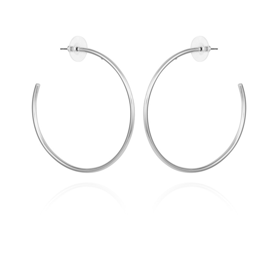 Vince Camuto Orecchini Cerchio Aperti Extra Large Lucidi