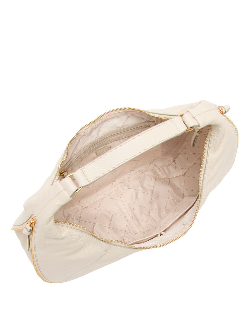 Vince Camuto Kaela borsa hobo pelle marrone spalla