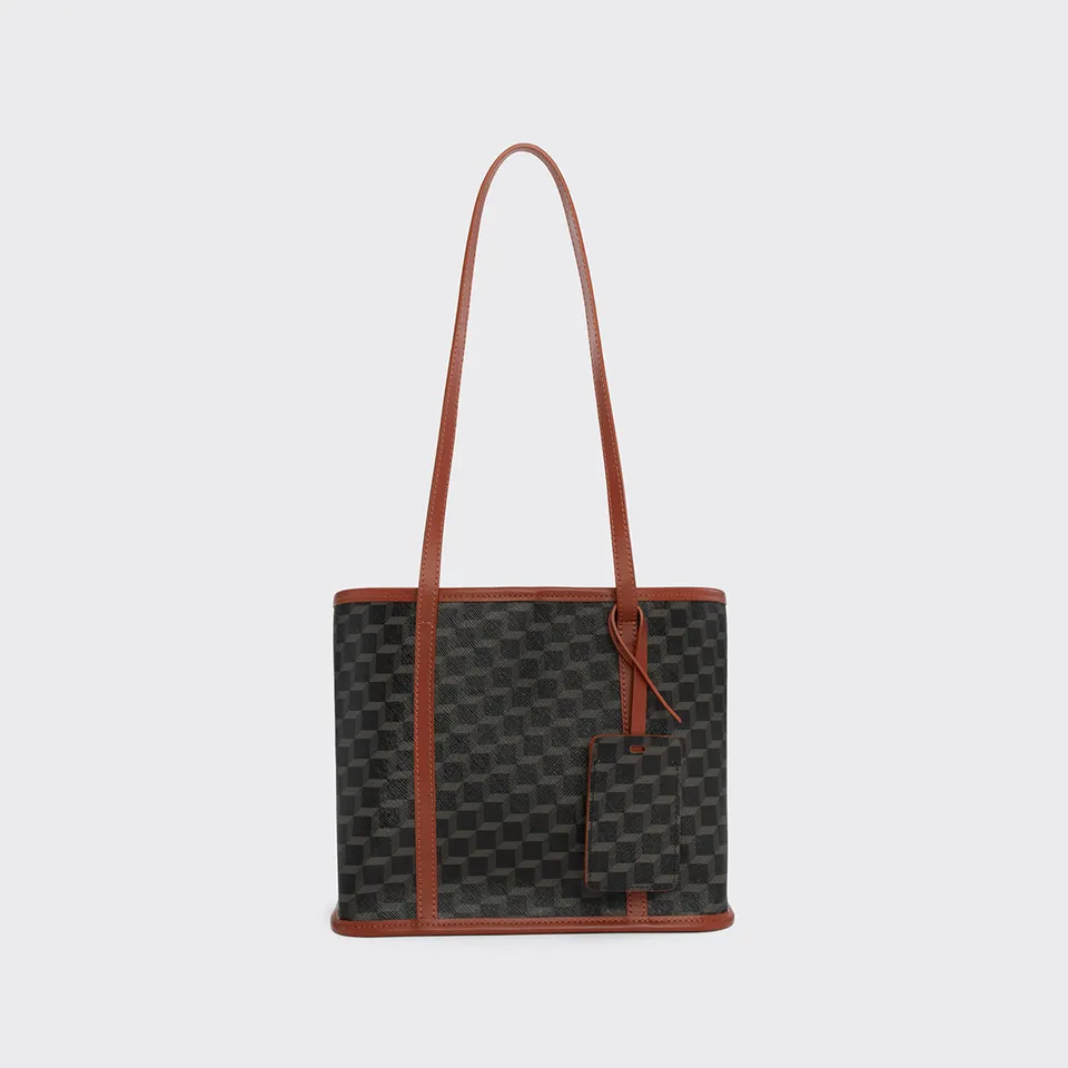 Pierre Hardy Cab MA-0003014 tote mini donna nero pelle