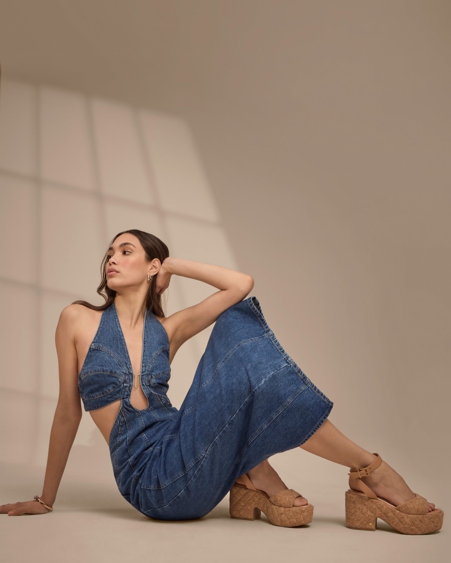 Vince Camuto Ellah Sandalo Plateau Donna Scarpe Estive