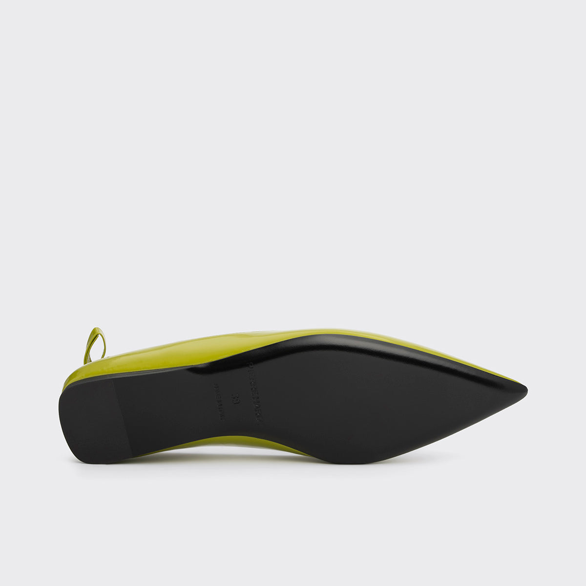 Pierre Hardy Cléo ballerine donna verdi punta 10 mm