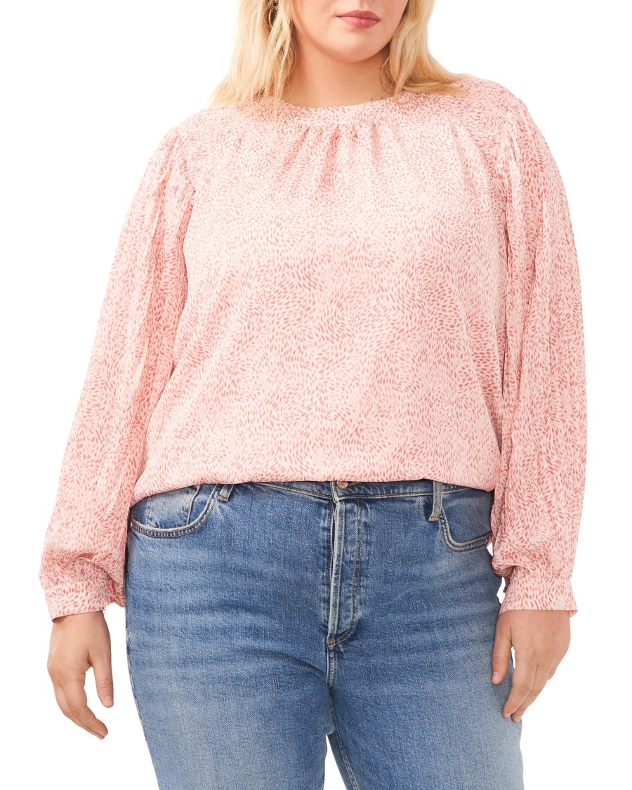 Vince Camuto Tops Top Spalle Arricciate Maniche Plissettate
