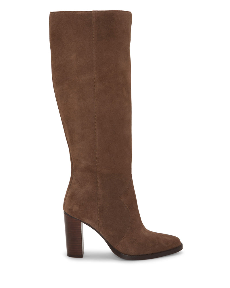 Vince Camuto Lecheya Stivale Alto Ginocchio pelle tacco blocco