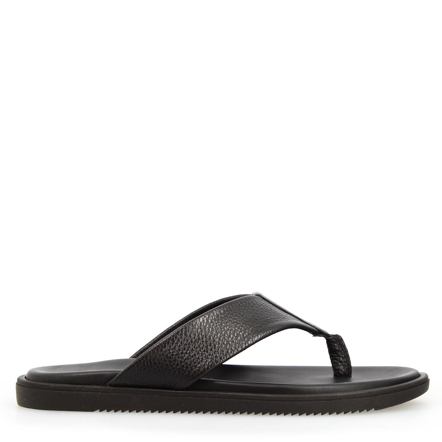 Leonardo Shoes Nerone Sandali Uomo Pelle Nero