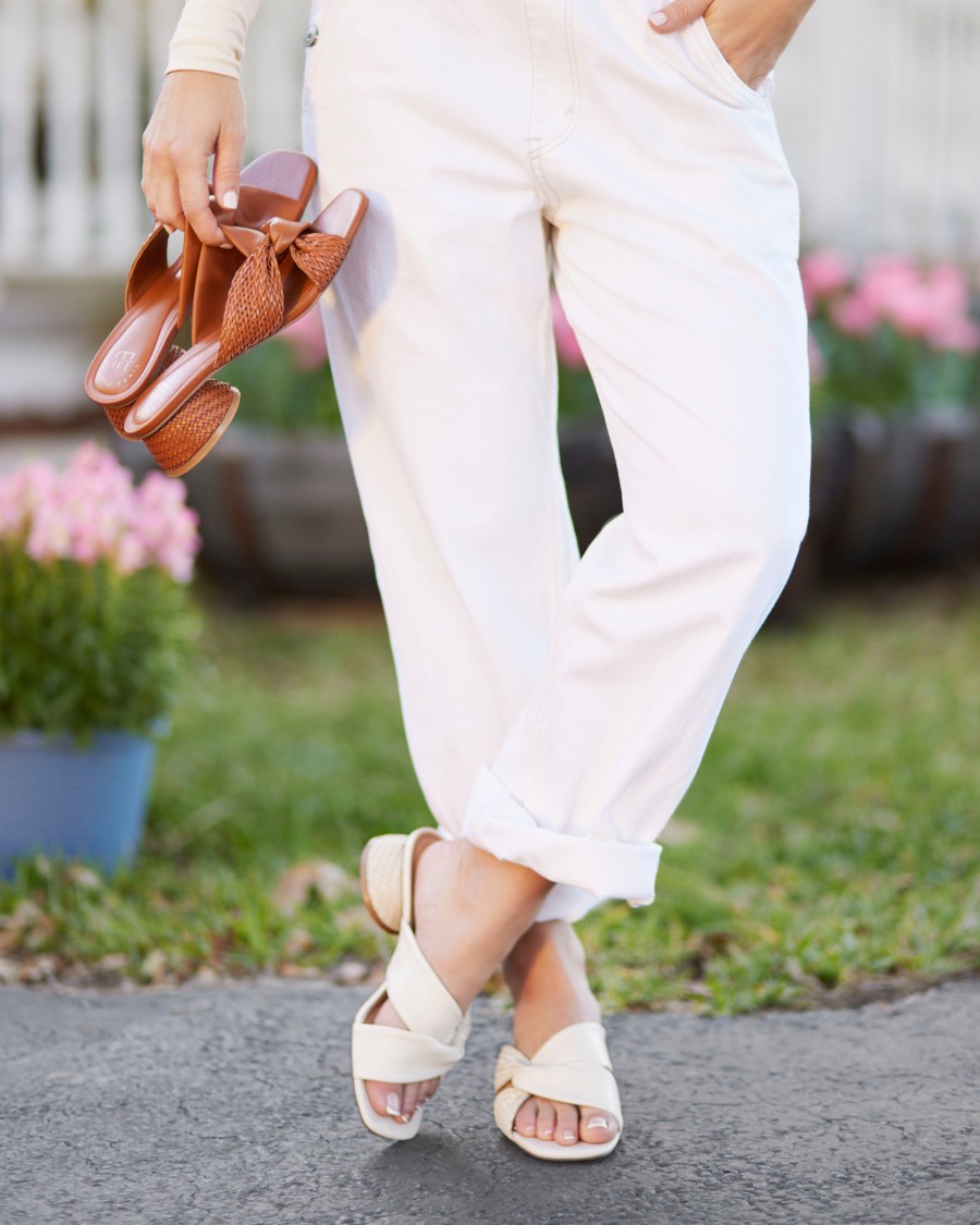 Vince Camuto Willow sandalo donna tacco intrecciato