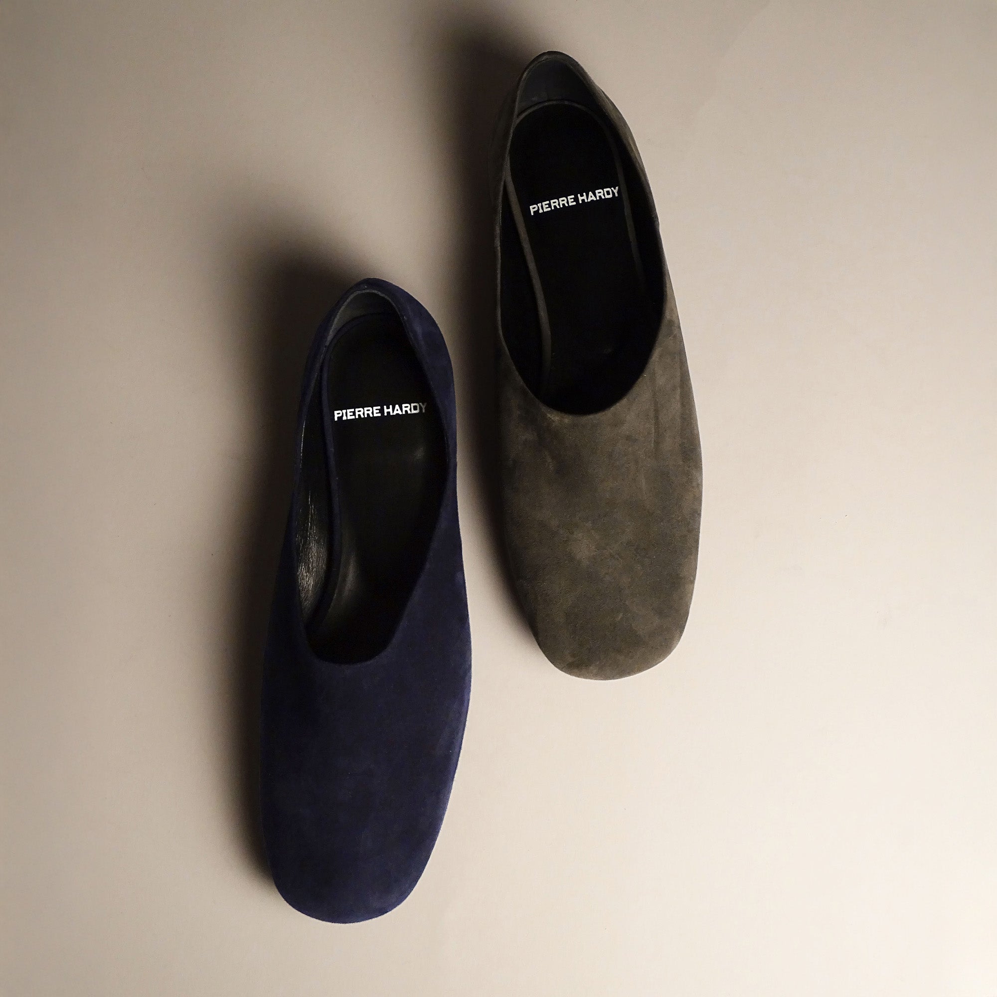 Pierre Hardy Pia Slip-On Mules Blu Navy 10 mm