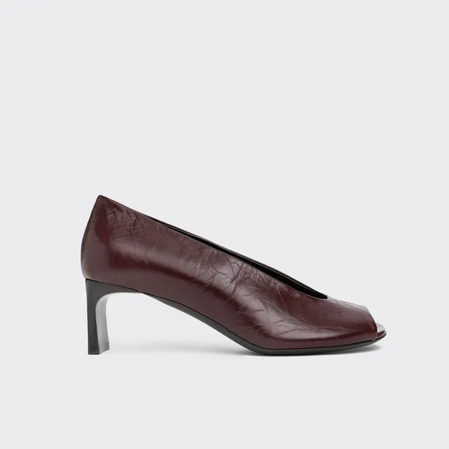 Pierre Hardy Karen decollete donna bordeaux peep toe 60