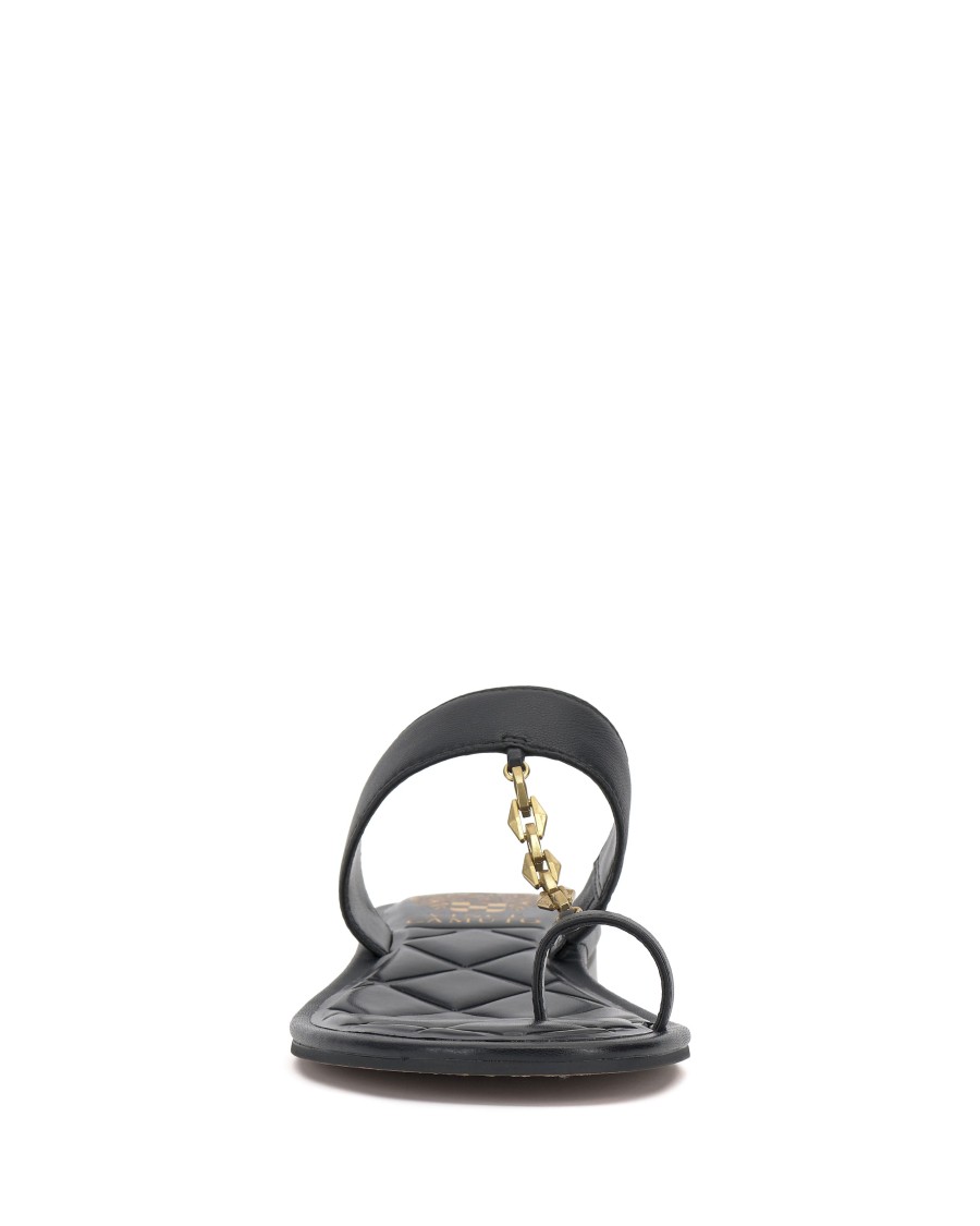 Vince Camuto Sandalo Lexie Tacco Catena Oro