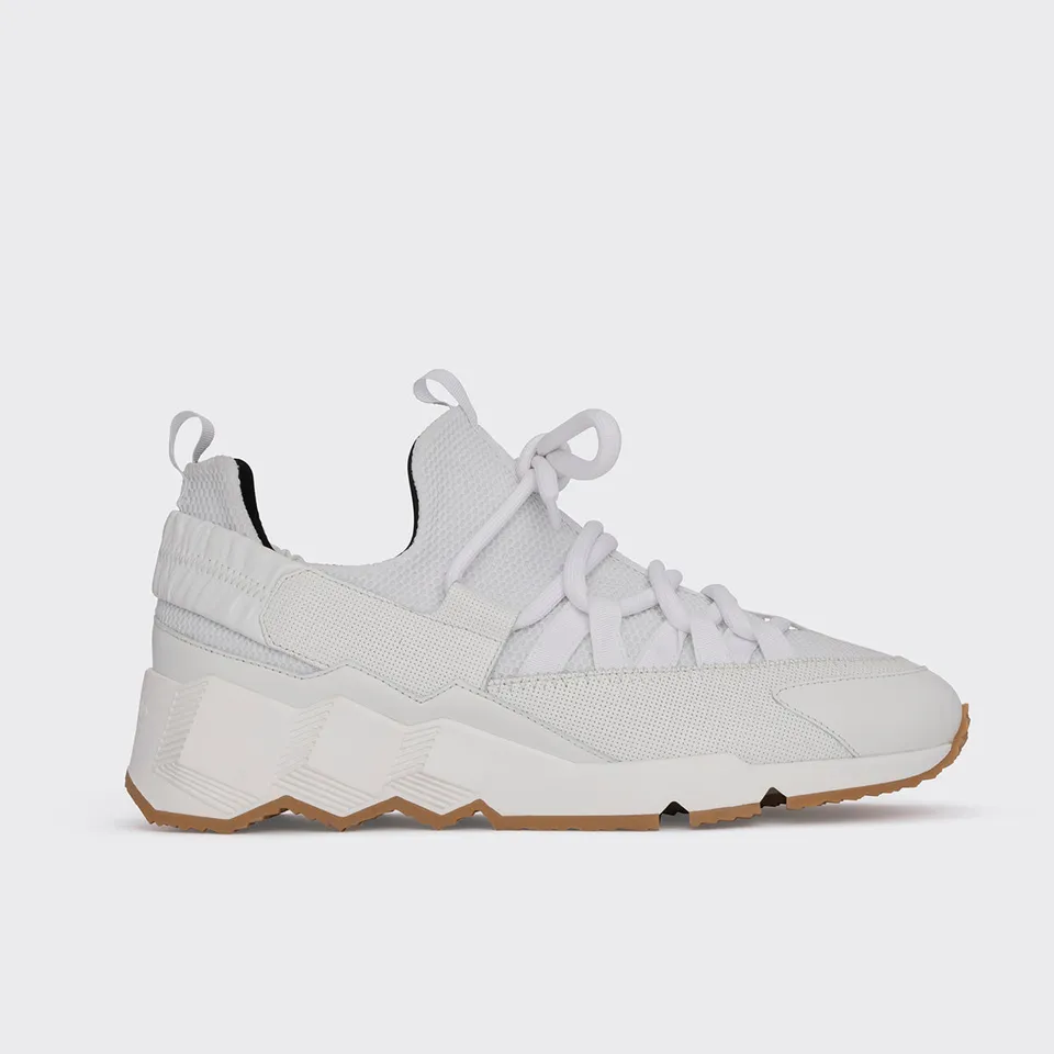 Pierre Hardy Trek Comet sneakers uomo bianche tessuto