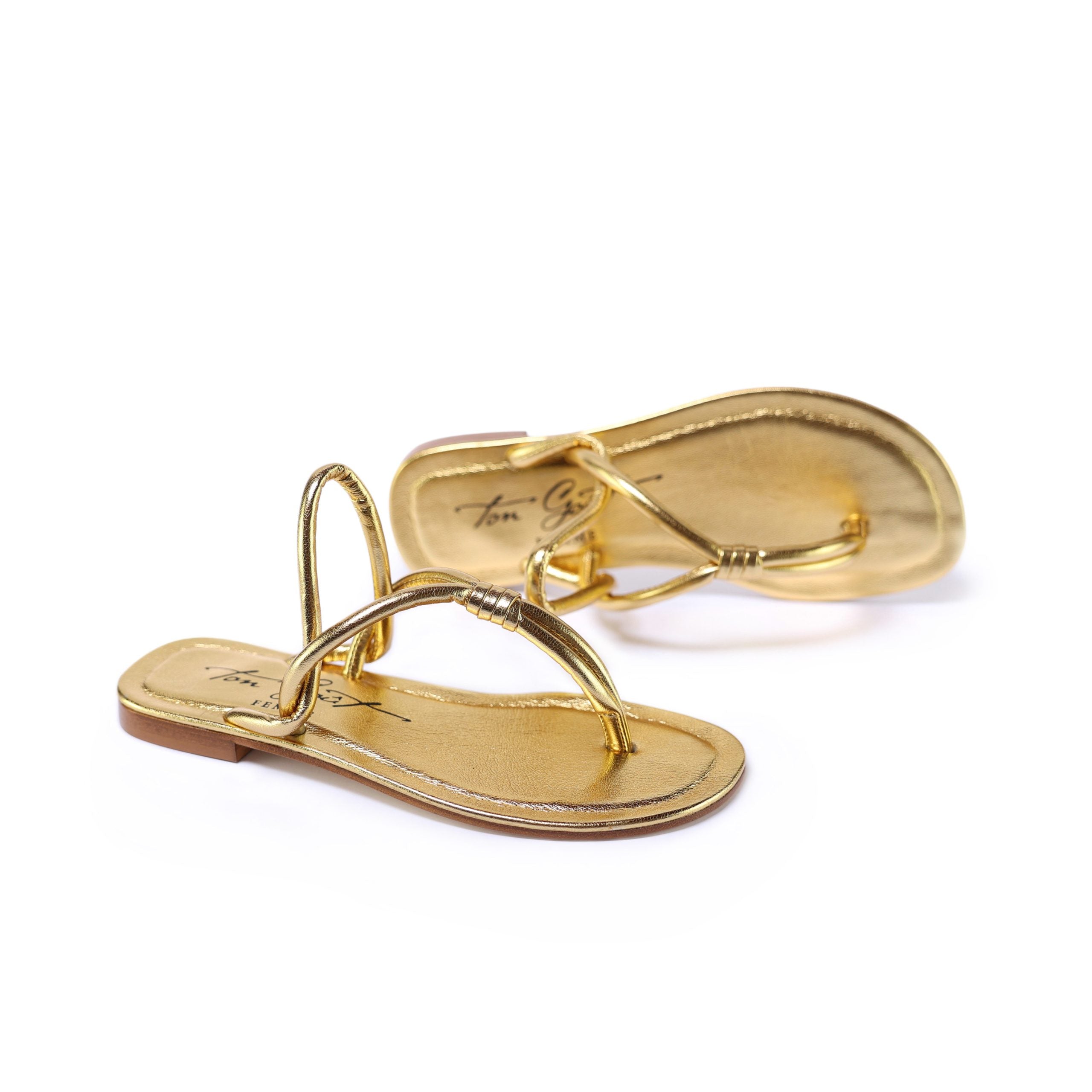 Ton Goût Sandal Art-11 sandali donna oro taglia 35
