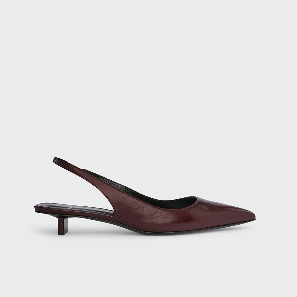Pierre Hardy Stella slingback bordeaux tacco 25mm