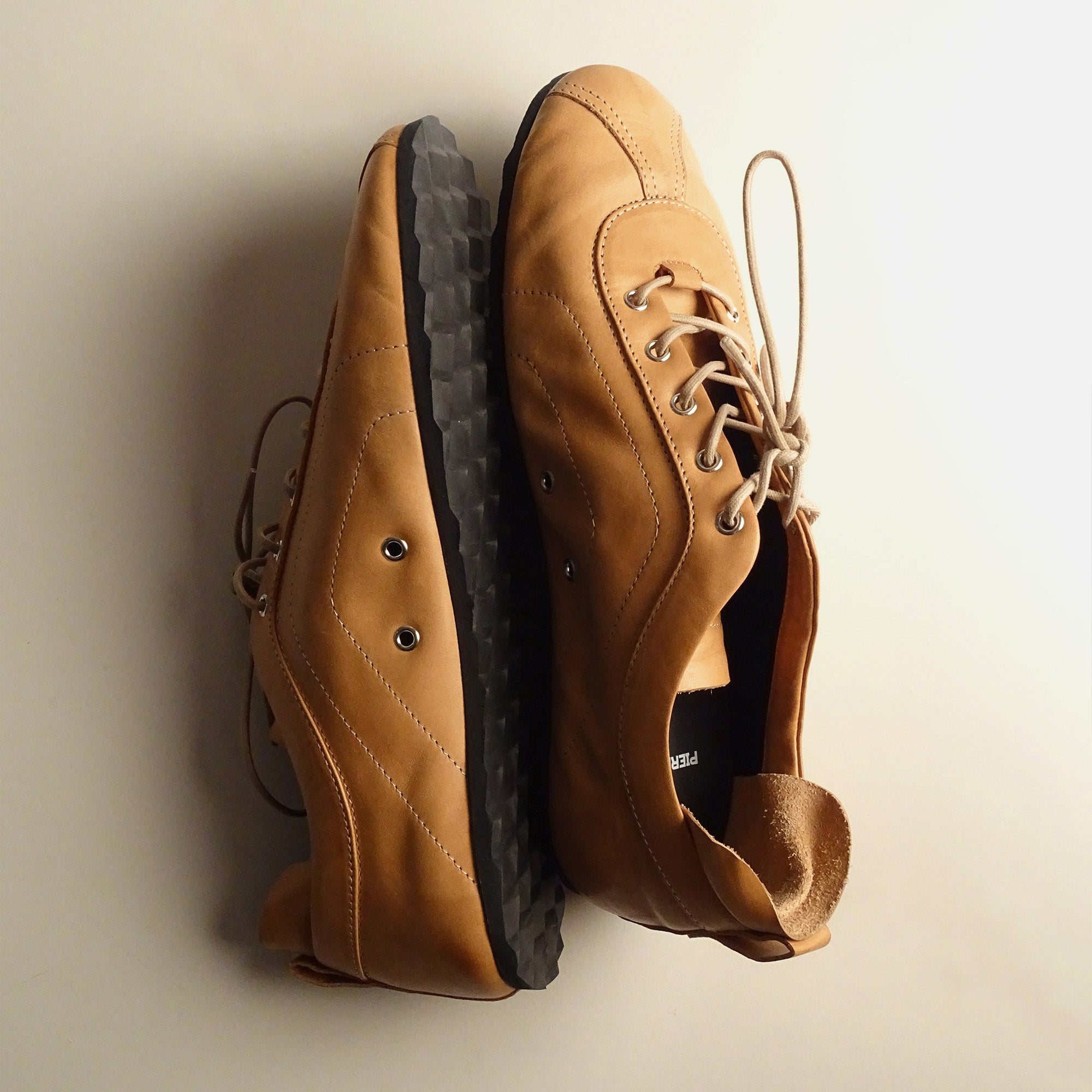 Pierre Hardy Isa sneakers donna camel pelle italiana