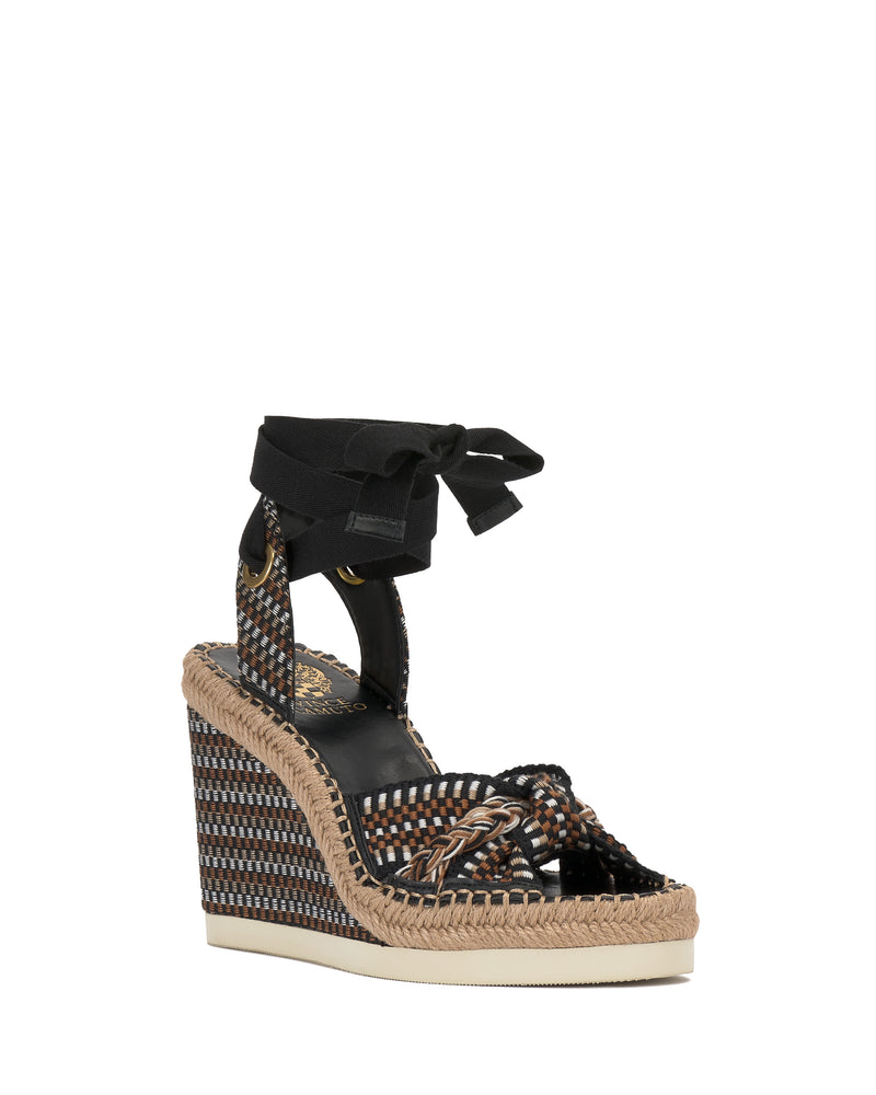 Vince Camuto Bealie sandalo zeppa espadrillas intreccio