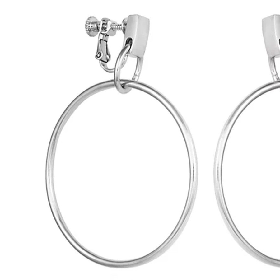 Vince Camuto Orecchini Clip Cerchio Pendente Oro